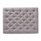 Lindsey Modern and Rustic Grey Linen Fabric Upholstered and Greywashed Wood Cocktail Ottoman FredCo