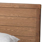 Lisa Modern and Contemporary Transitional Ash Walnut Brown Finished Wood King Size 3-Drawer Platform Storage Bed FredCo