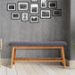 Living Room Bamboo Bench Entryway Shoe Rack 39.3 x 12 x 17.3 inch FredCo