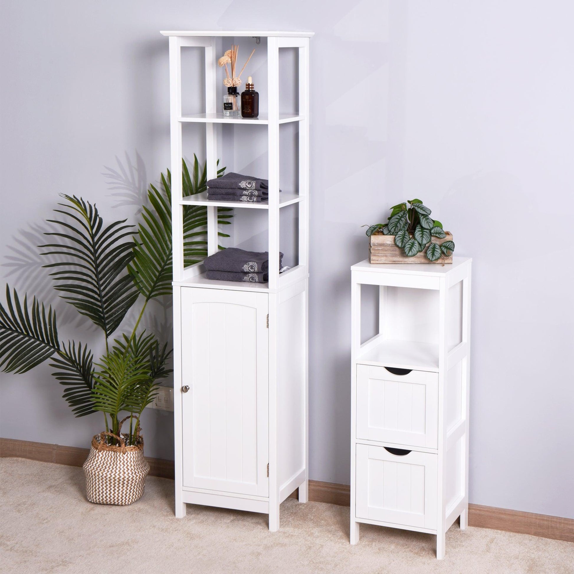 Living Room Floor Cabinet with a adjustable shelf FredCo
