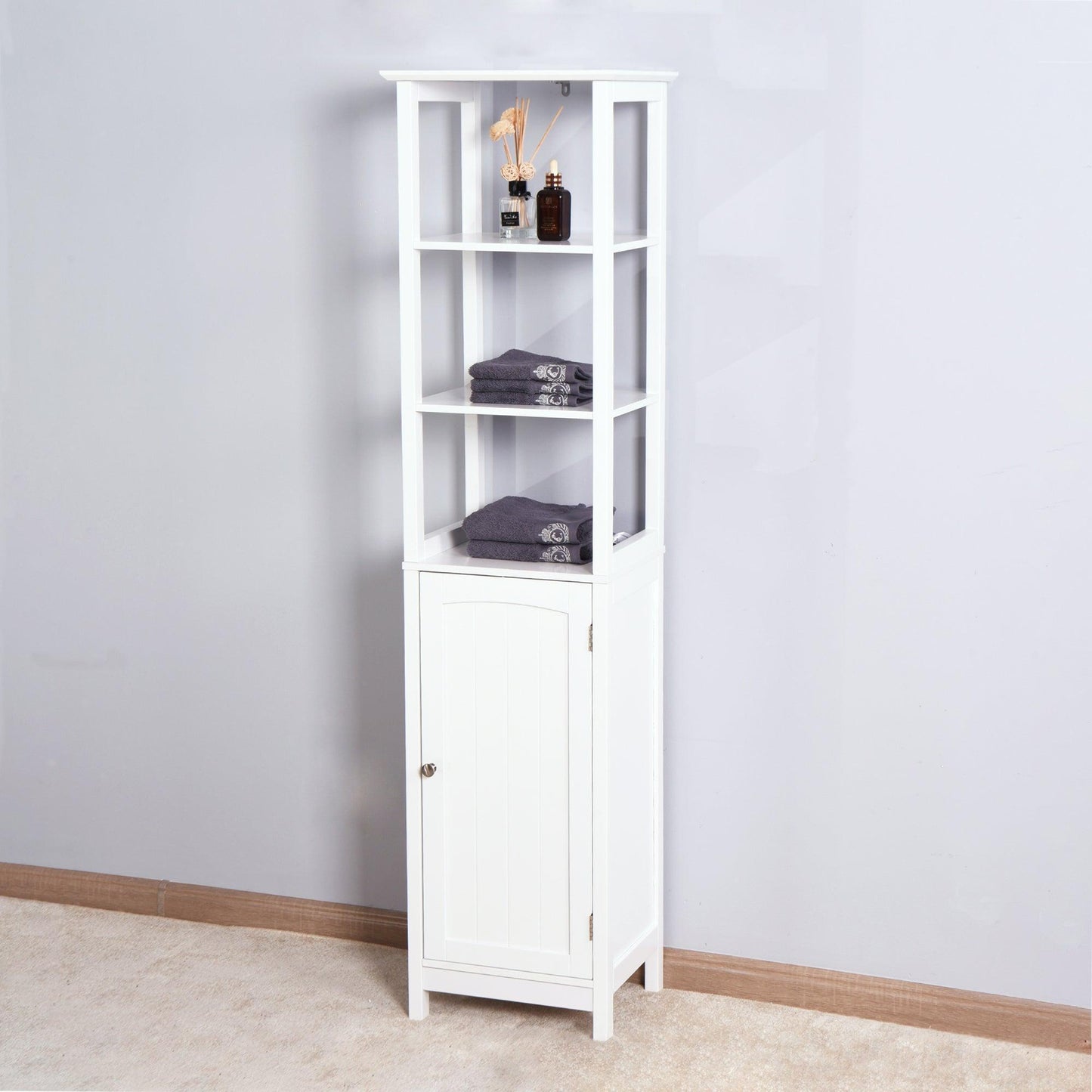 Living Room Floor Cabinet with a adjustable shelf FredCo