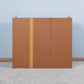 Living Room Wooden Dress Table，Bedroom Wooden Desk with 3 Drawers FredCo