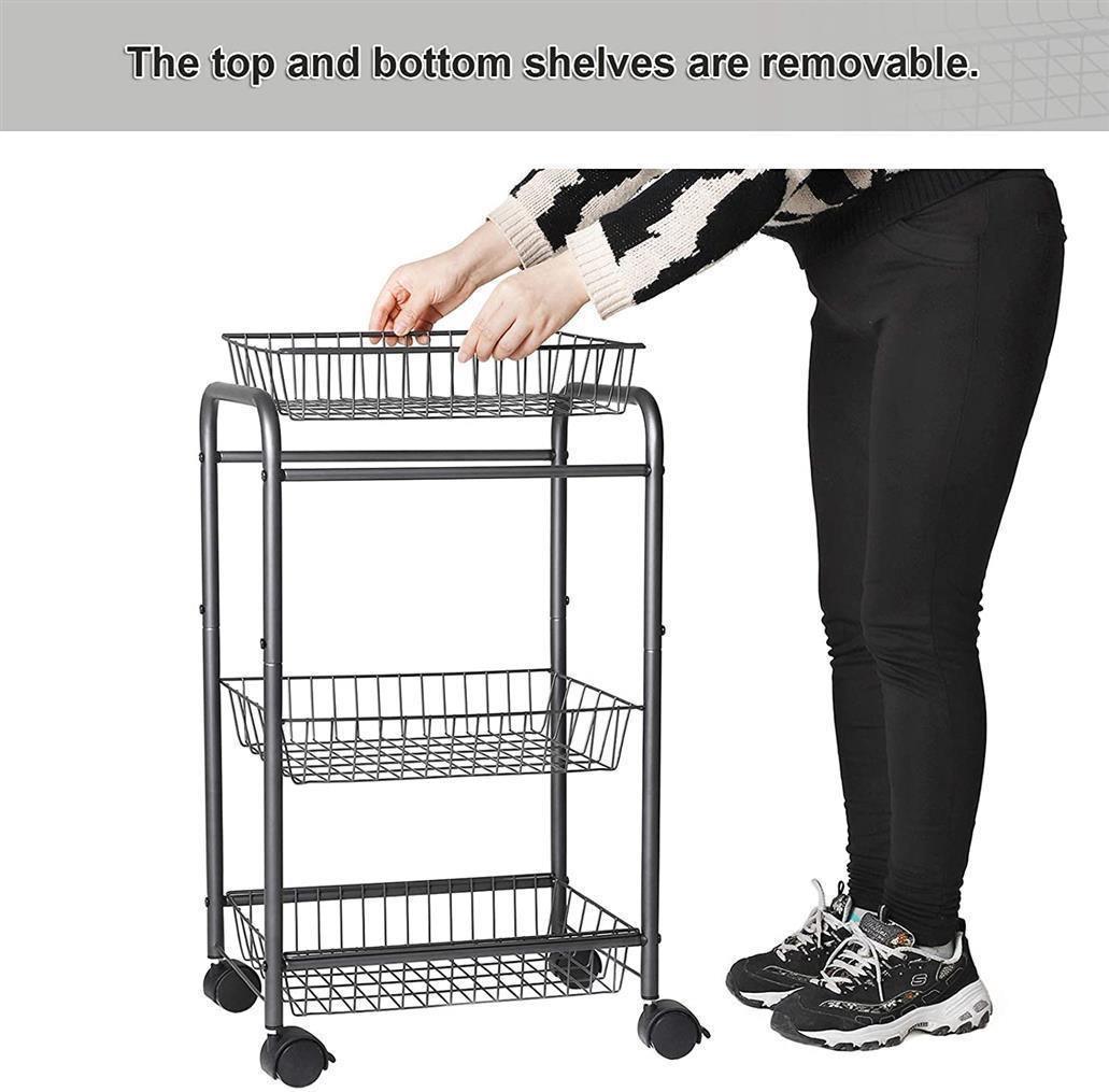 Lockable Kitchen Utility Trolley FredCo