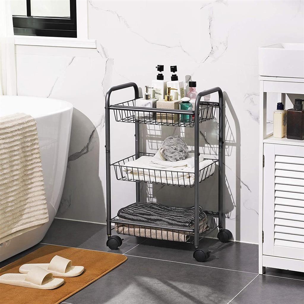 Lockable Kitchen Utility Trolley FredCo