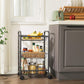 Lockable Kitchen Utility Trolley FredCo