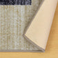 Lockwood Non-Slip Foldable Geometric Machine-Washable Rug FredCo