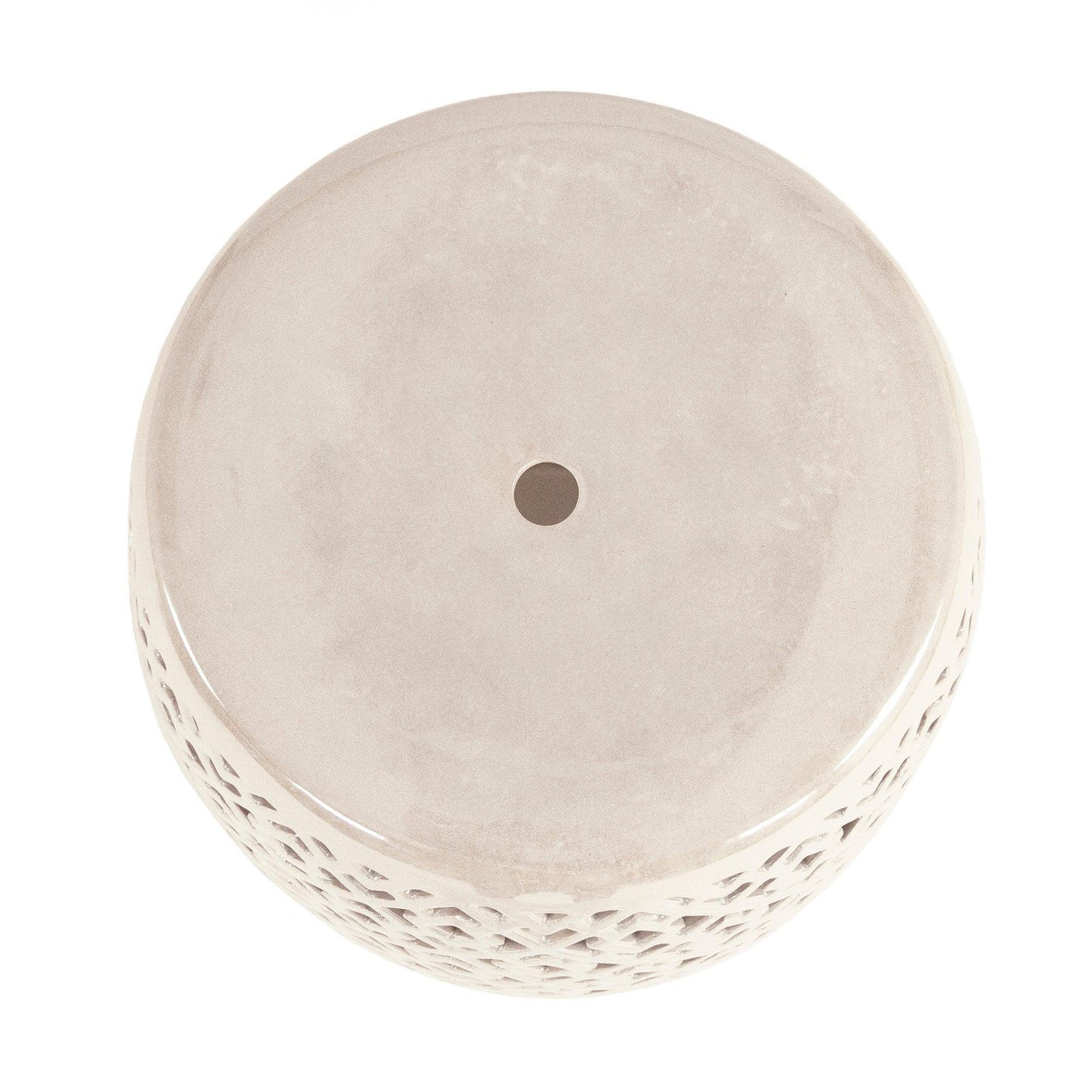 Lorin Garden Stool Grey JW161260 Grey FredCo