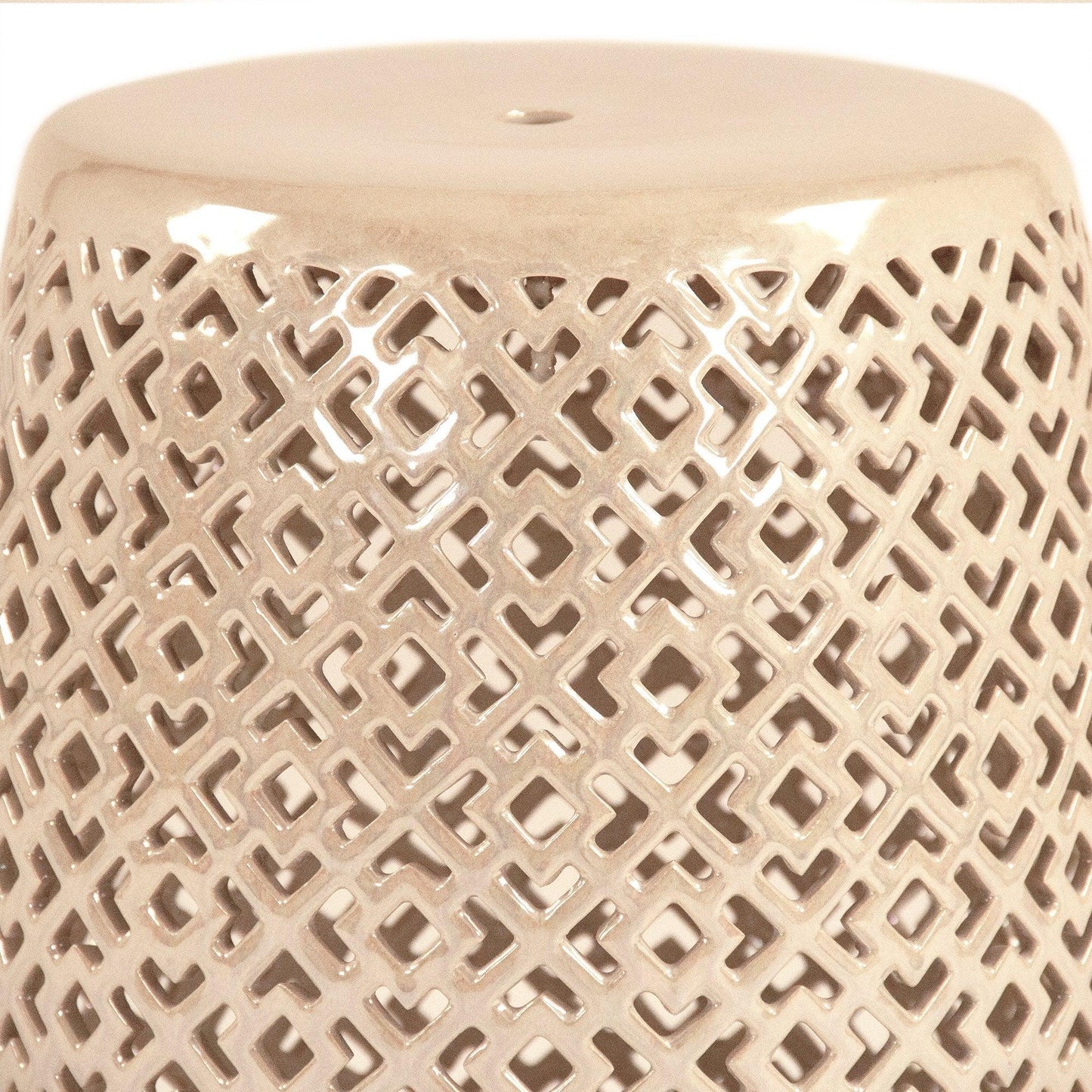Lorin Garden Stool Grey JW161260 Grey FredCo
