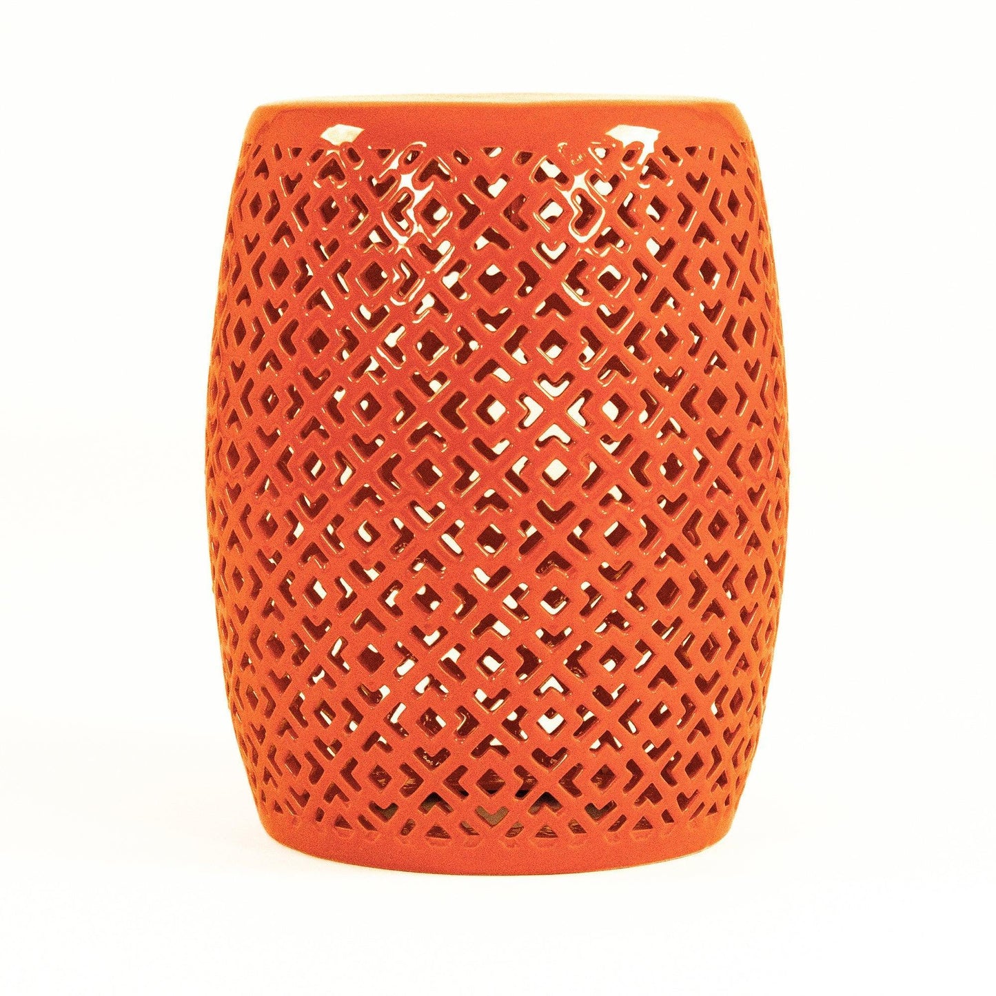 Lorin Garden Stool Orange JW161260 Orange FredCo