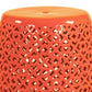 Lorin Garden Stool Orange JW161260 Orange FredCo