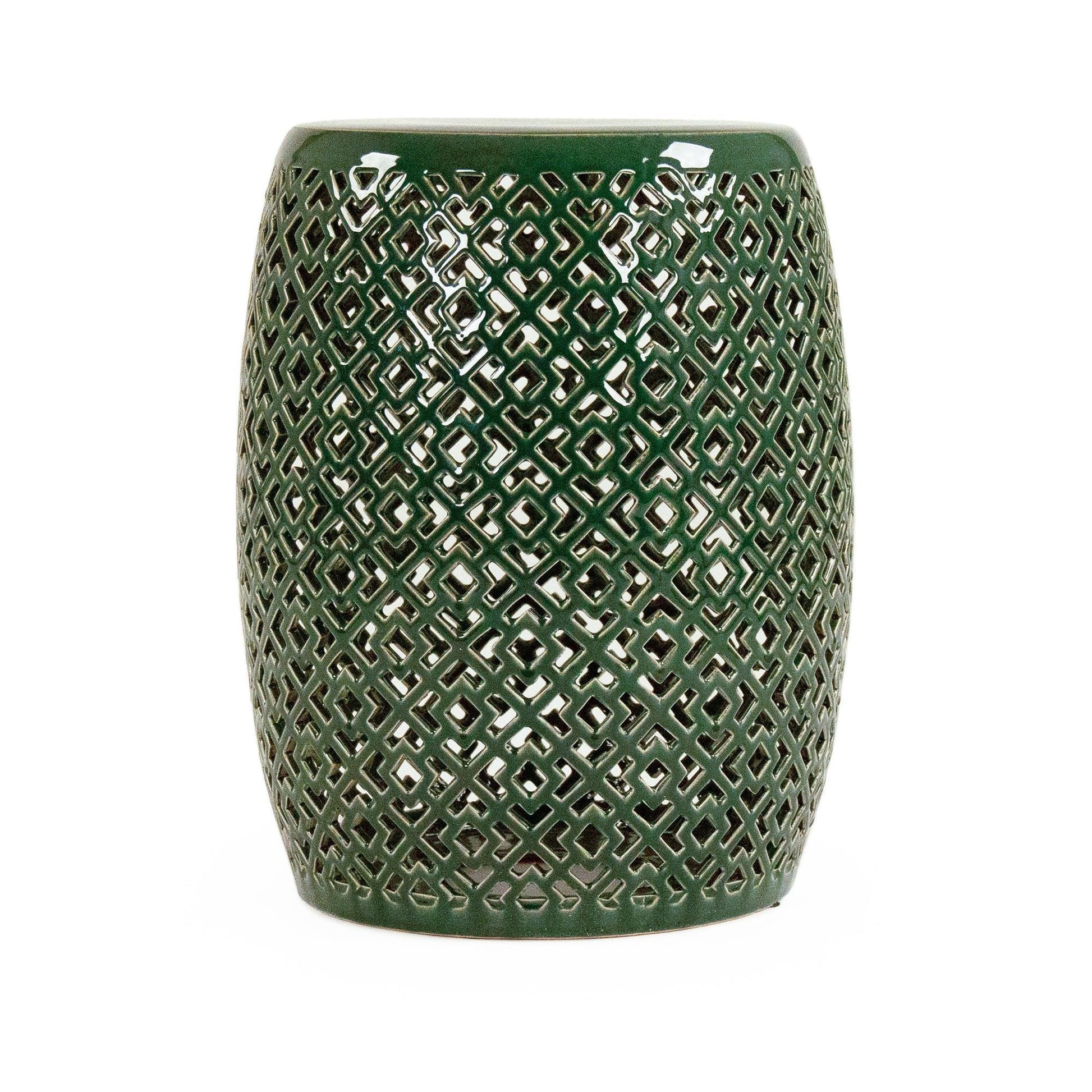 Lorin Garden Stool Teal JW161260 Teal FredCo