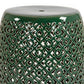 Lorin Garden Stool Teal JW161260 Teal FredCo