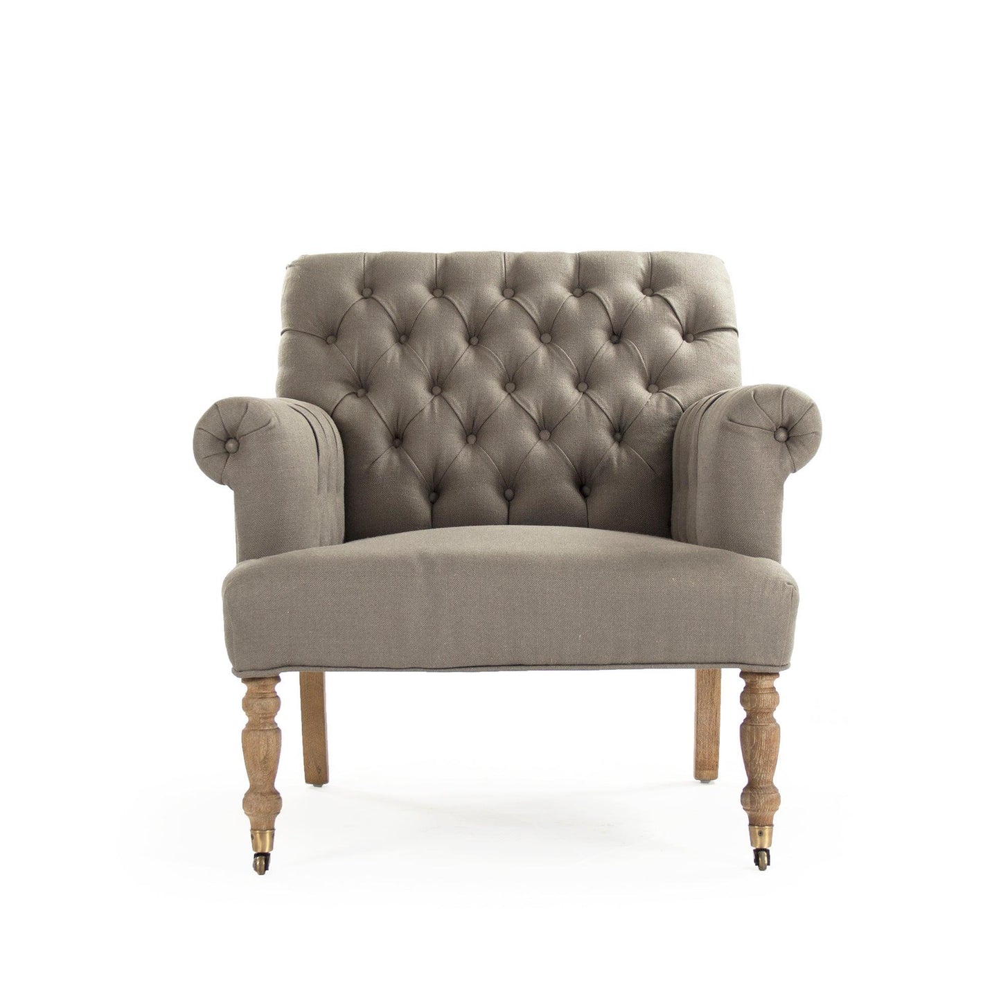 Lorraine Tufted Arm Chair ZEN026 E272 A048 FredCo
