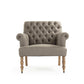 Lorraine Tufted Arm Chair ZEN026 E272 A048 FredCo