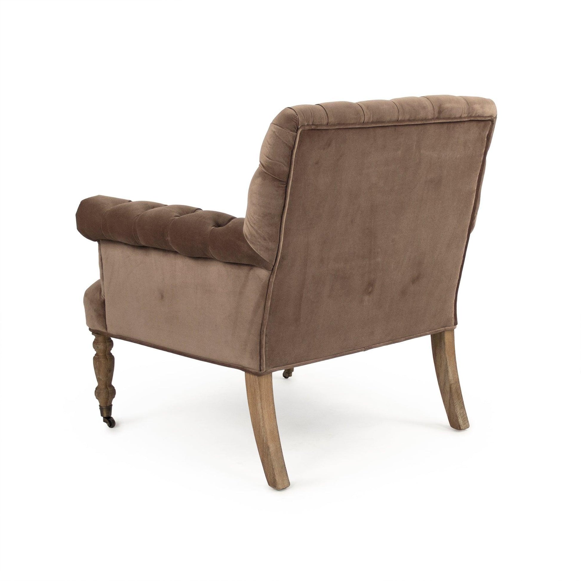 Lorraine Tufted Arm Chair ZEN026 E272 V011 FredCo