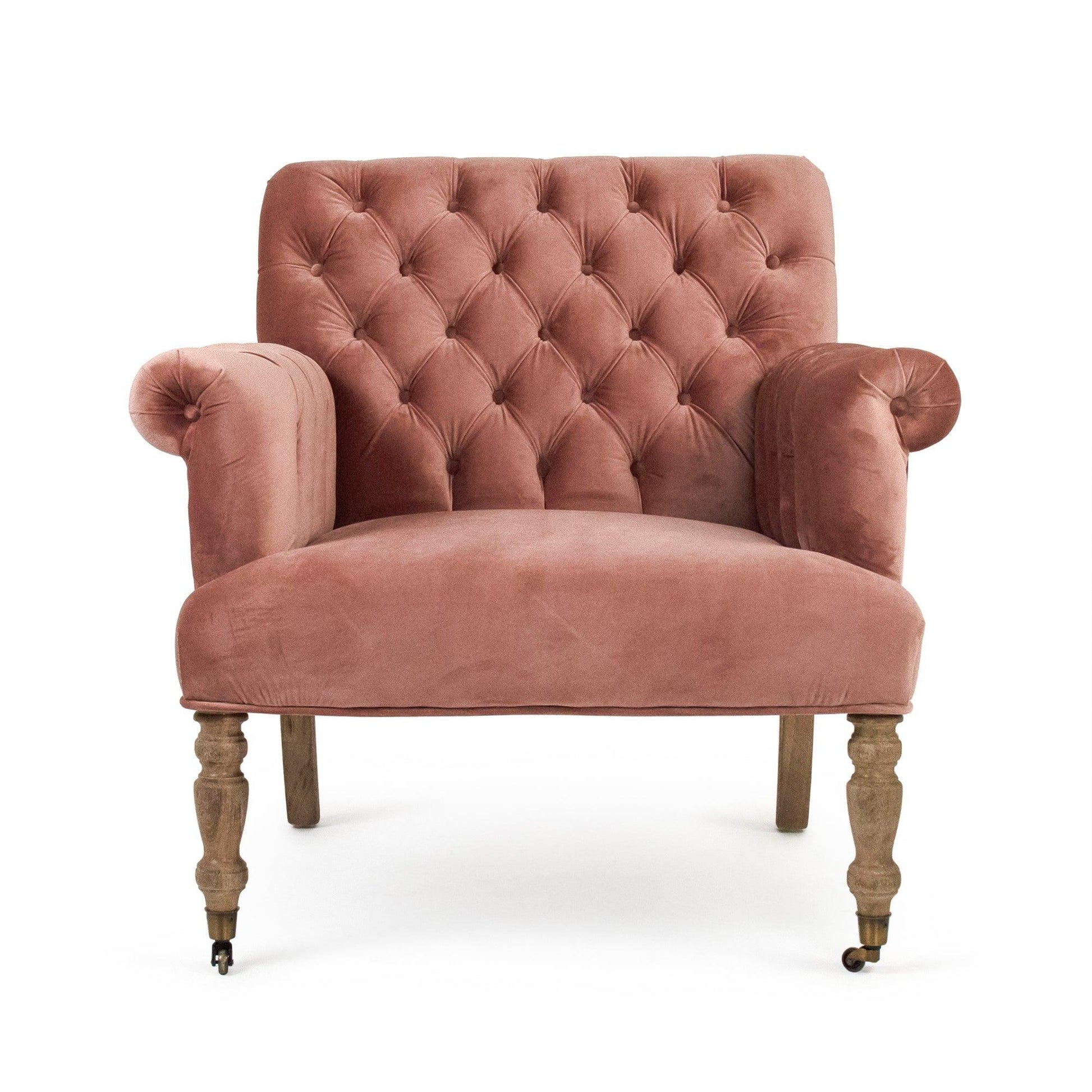 Lorraine Tufted Arm Chair ZEN026 E272 V069 FredCo