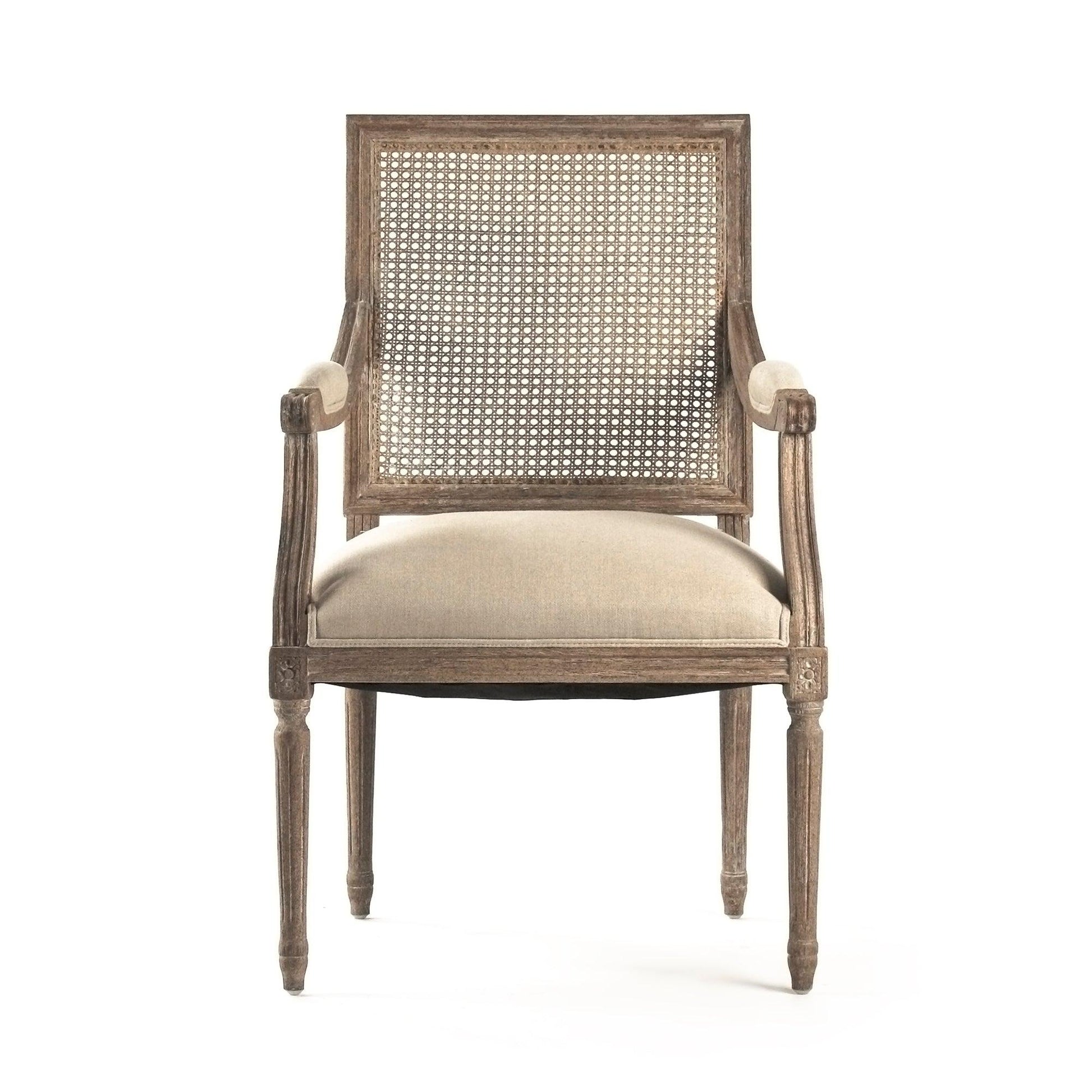 Louis Arm Chair B008 Cane E272 A003 FredCo