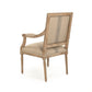 Louis Arm Chair B008 E272 A033 Blue Stripe FredCo