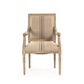 Louis Arm Chair B008 E272 A033 Blue Stripe FredCo