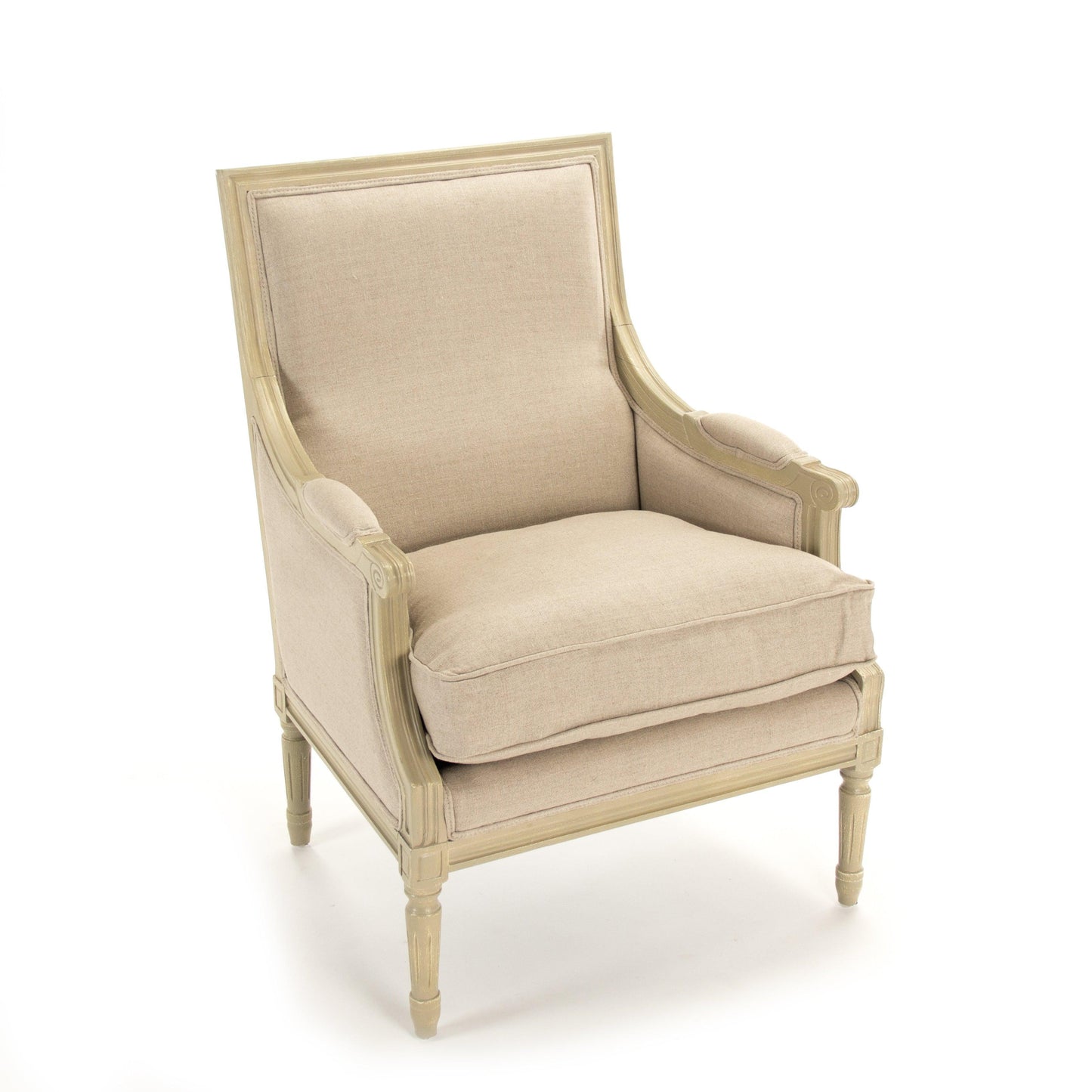 Louis Club Chair B007 257-1 A003 FredCo