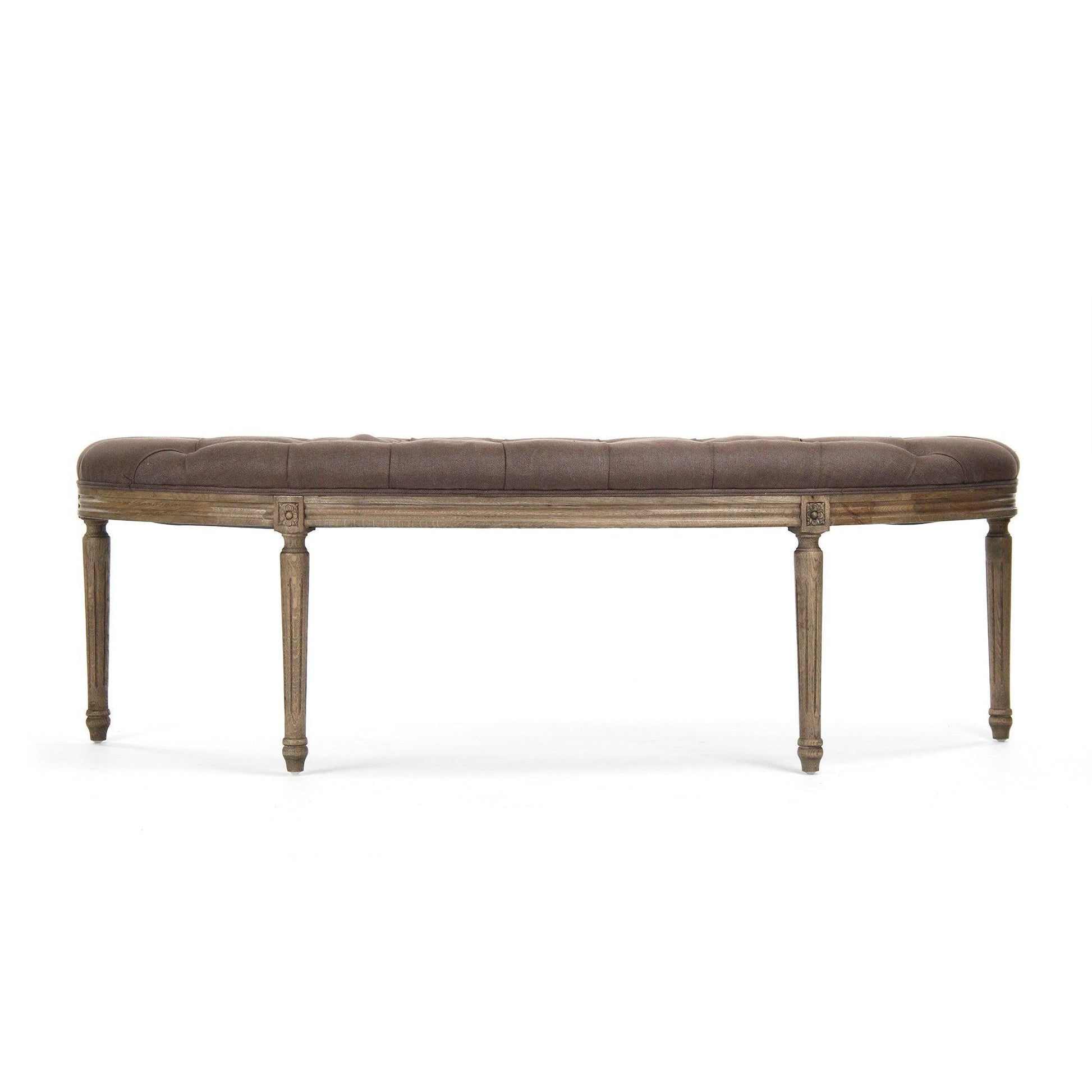 Louis Curve Bench W3 CFH208 E255-3 A008 FredCo