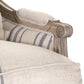 Louis Settee B007-2 E255-3 Stripe Blue A033 FredCo