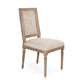 Louis Side Chair FC010-4-Cane E272 A003 skirt FredCo