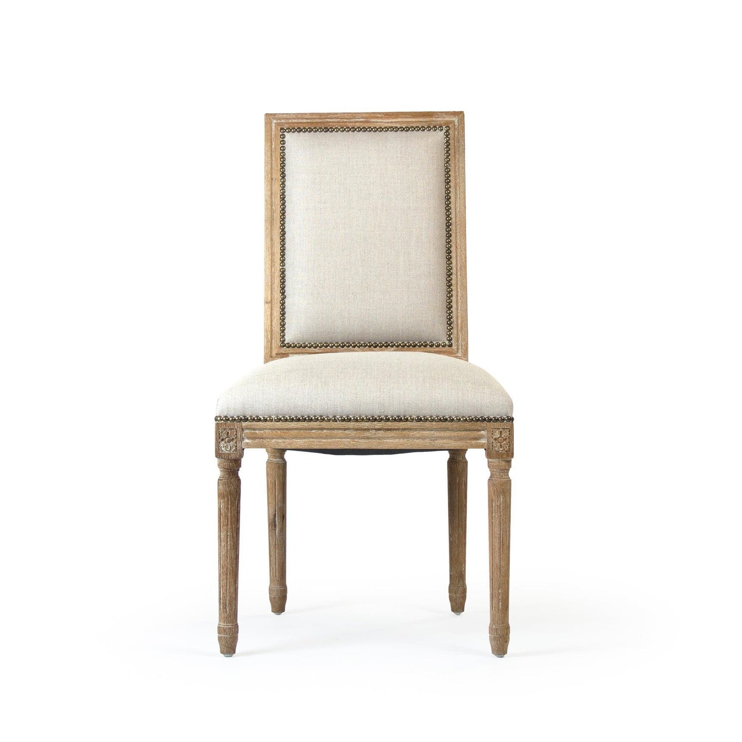 Louis Side Chair FC010-4 E272 A003 w/ Nailhead FredCo