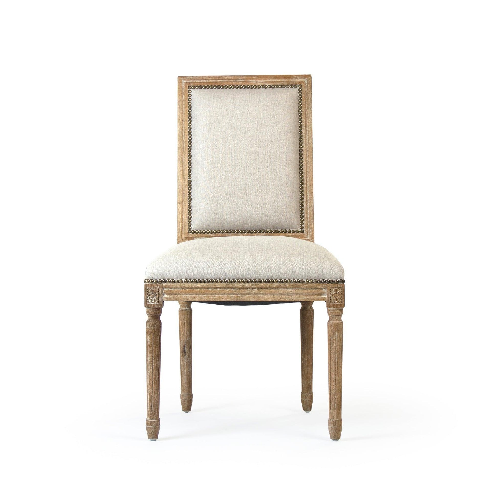 Louis Side Chair FC010-4 E272 A003 w/ Nailhead FredCo
