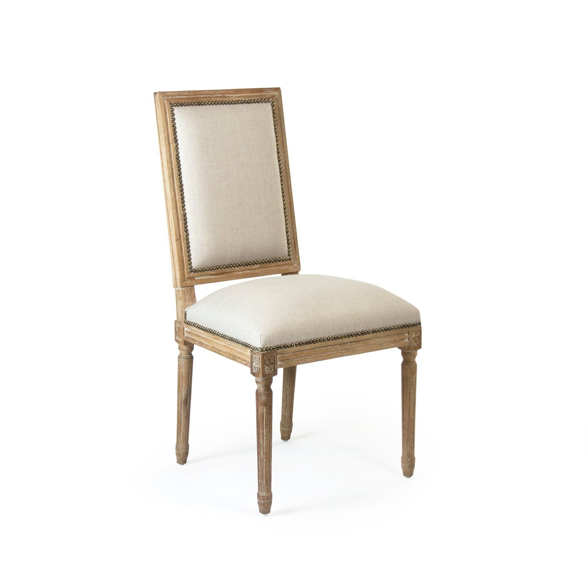 Louis Side Chair FC010-4 E272 A003 w/ Nailhead FredCo