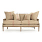 Louis Sofa B007-3 E255-3 A034 Red Stripe FredCo