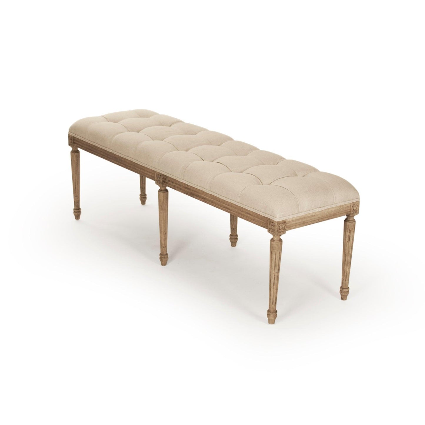 Louis Tufted Bench CFH034-3 E255 A003 FredCo