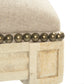 Louis Tufted Bench CFH034-3-Z 309 A003 w/ Nailhead FredCo