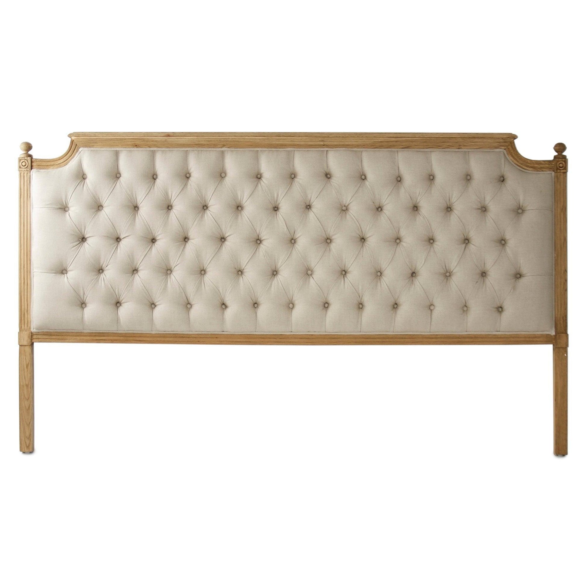 Louis Tufted Headboard King CL045 King E255 A003 FredCo