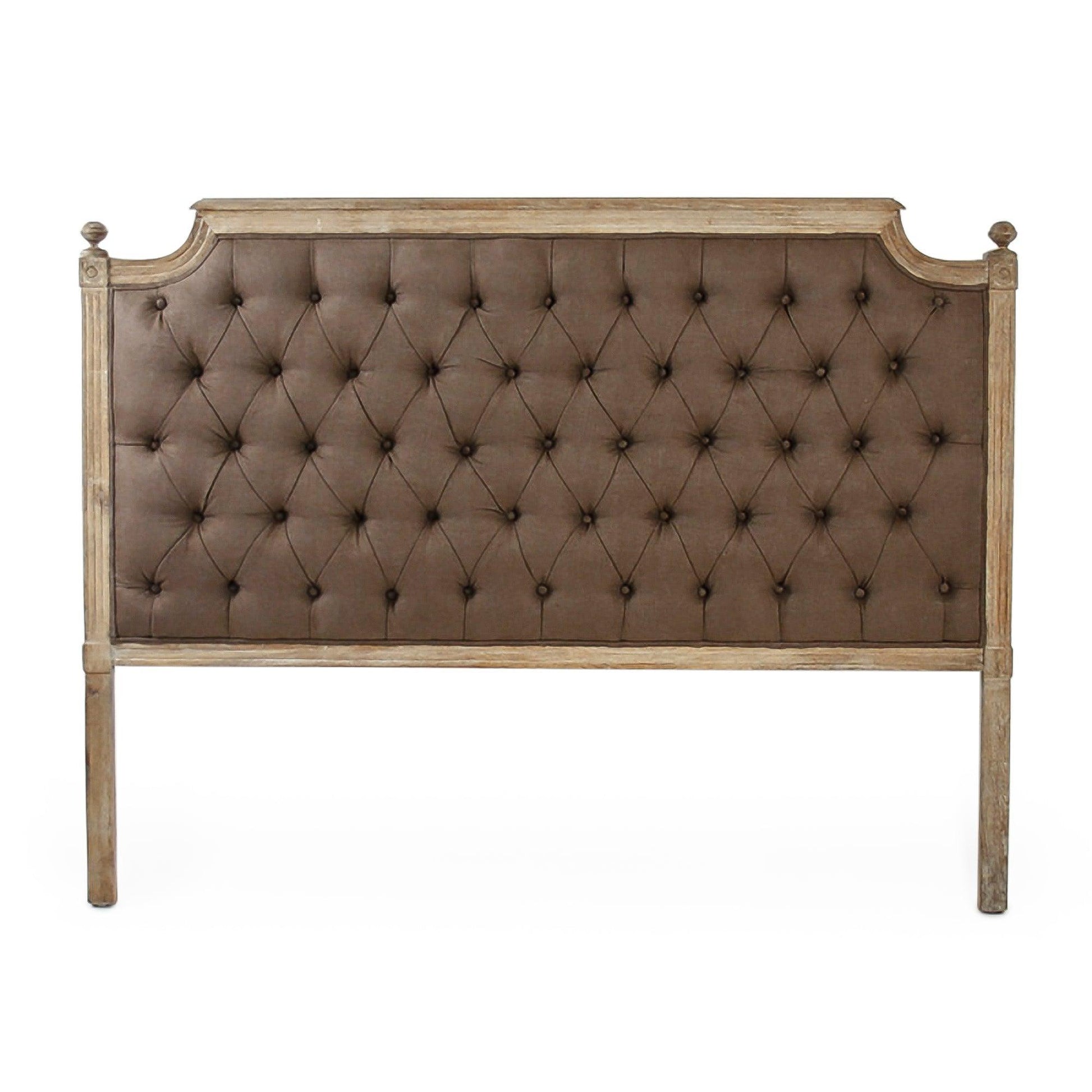 Louis Tufted Headboard Queen CL045 Queen E272 A008 FredCo