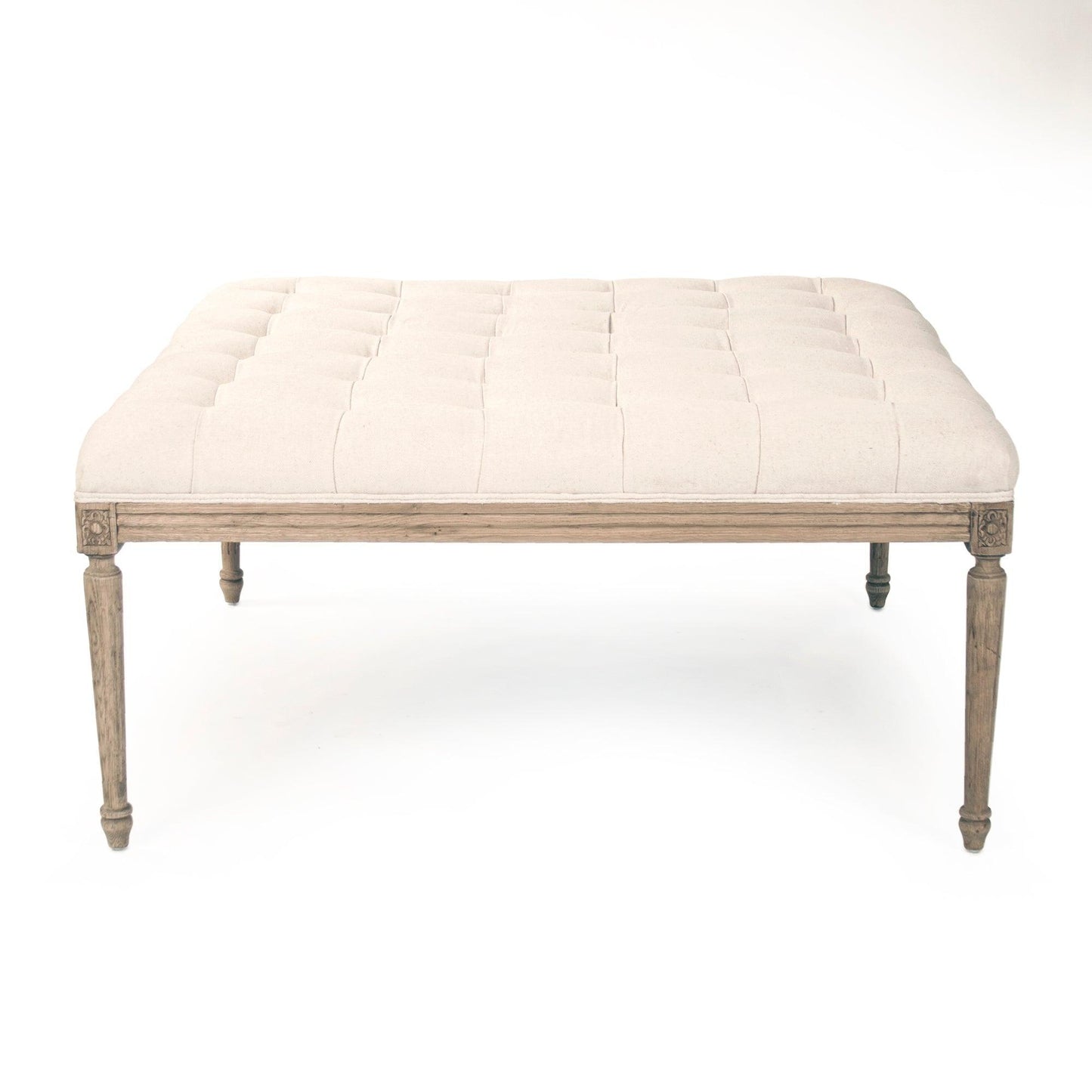 Louis Tufted Ottoman CFH034 E255 C020 FredCo