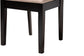 Louisa Modern Beige Fabric and Dark Brown Finished Wood 5-Piece Dining Set FredCo