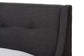 Louvain Mid-Century Modern Transitional Dark Grey Fabric Upholstered Twin Size 3-Piece Bedroom Set FredCo