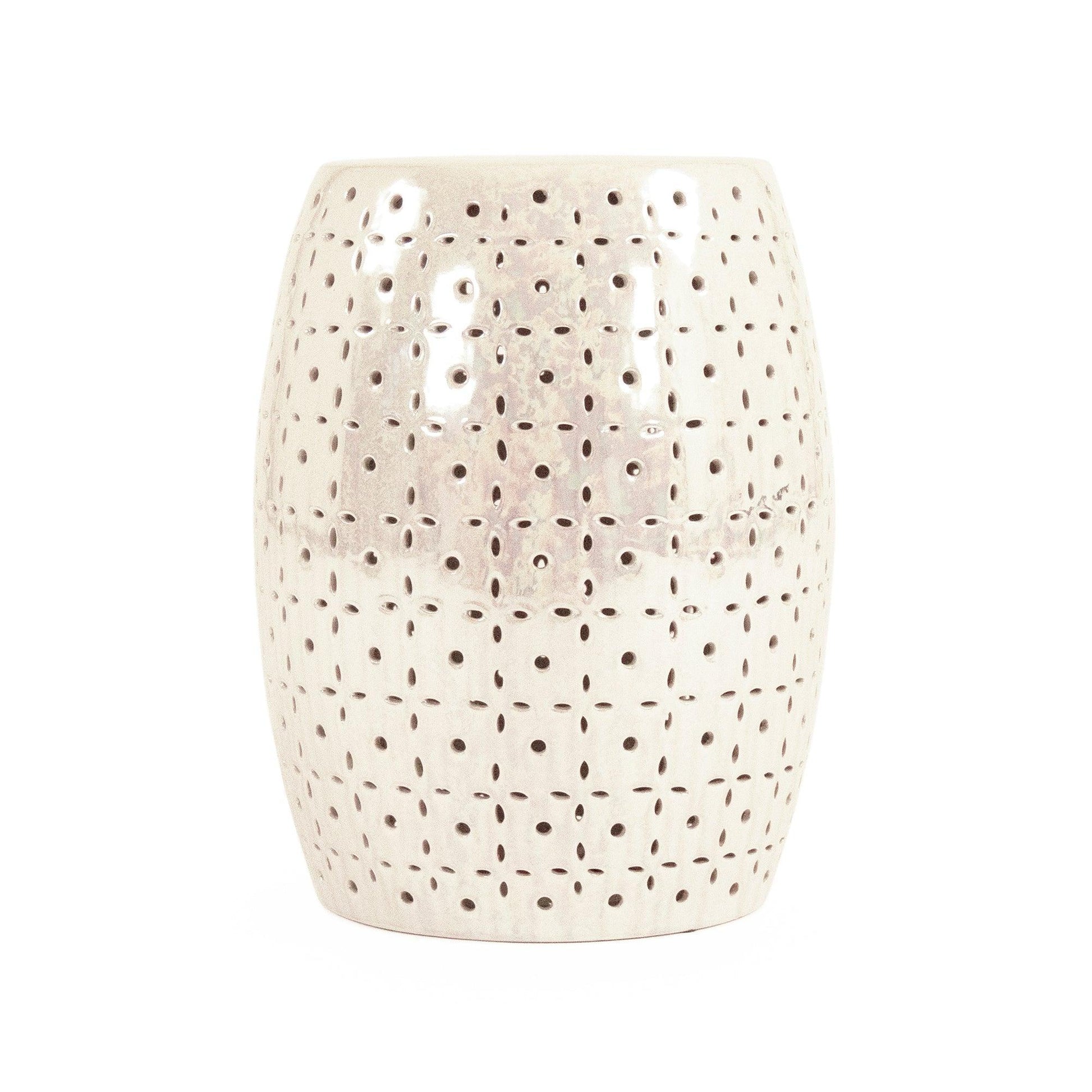 Lovell Garden Stool Grey JW150015 Grey FredCo