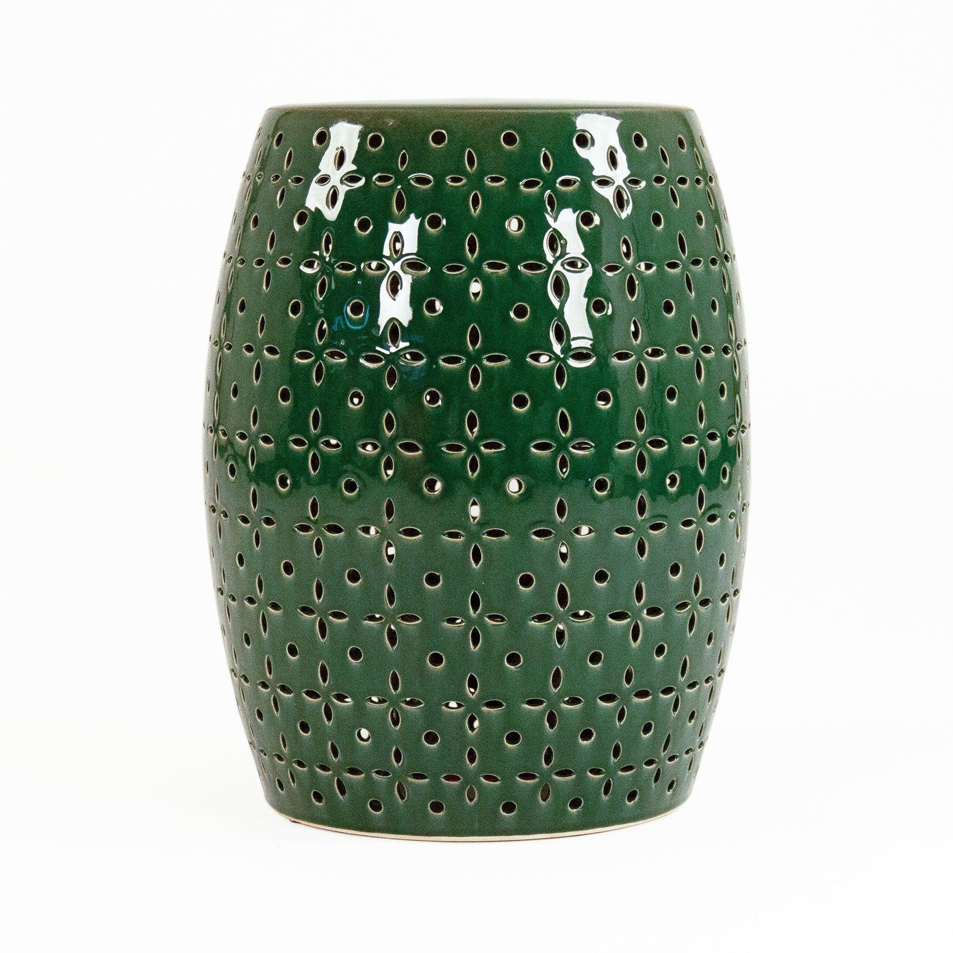 Lovell Garden Stool Teal JW150015 Teal FredCo