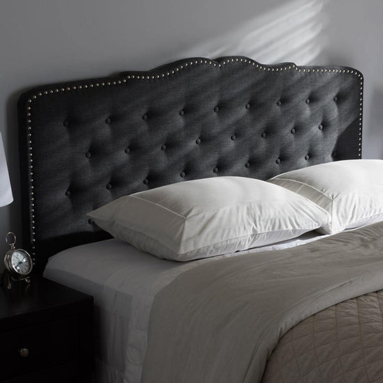 Lucy Modern and Contemporary ish Fabric Headboard
