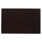 Luisa Modern and Contemporary Transitional Dark Brown Finished Wood 5-Piece Dining Set FredCo