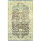 Lumen Rug, Floral, Distressed, Oriental FredCo