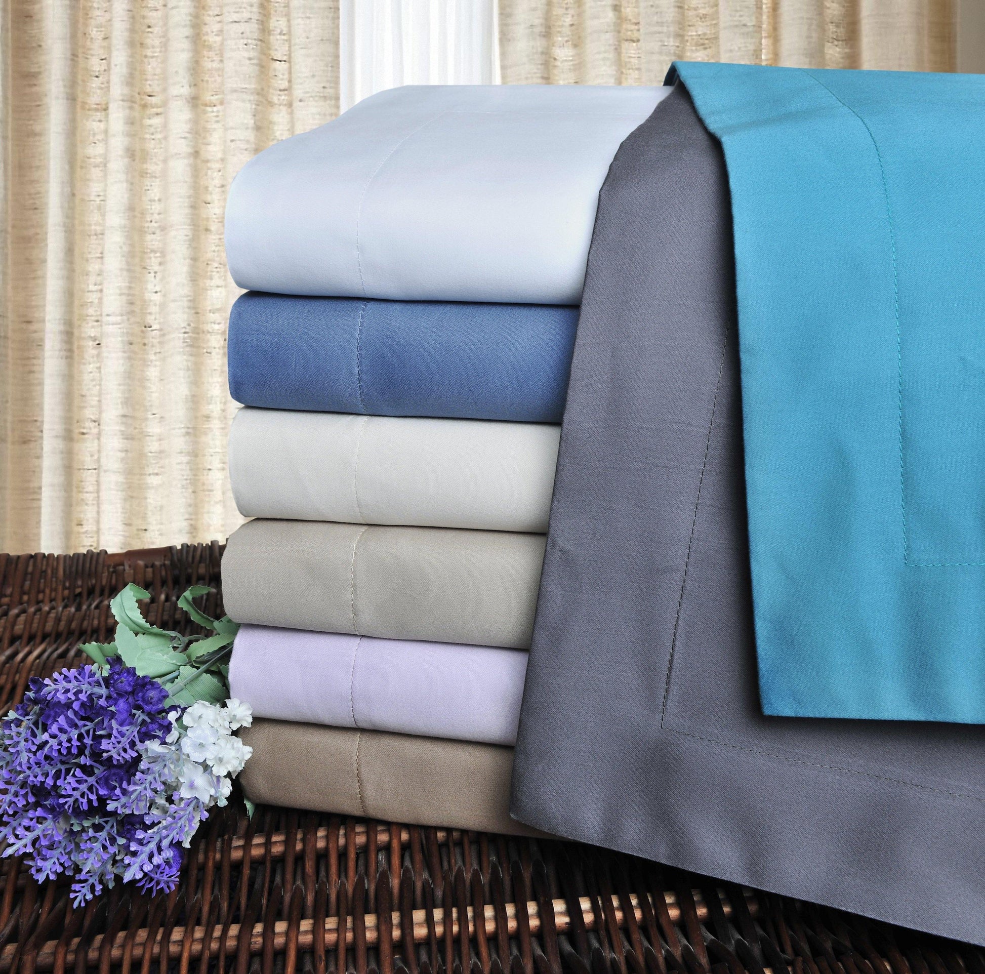 Luxurious 1000 Thread Count Premium Cotton Duvet Cover Set FredCo