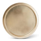 Mabon Modern and Contemporary Gold Finished Metal End Table FredCo