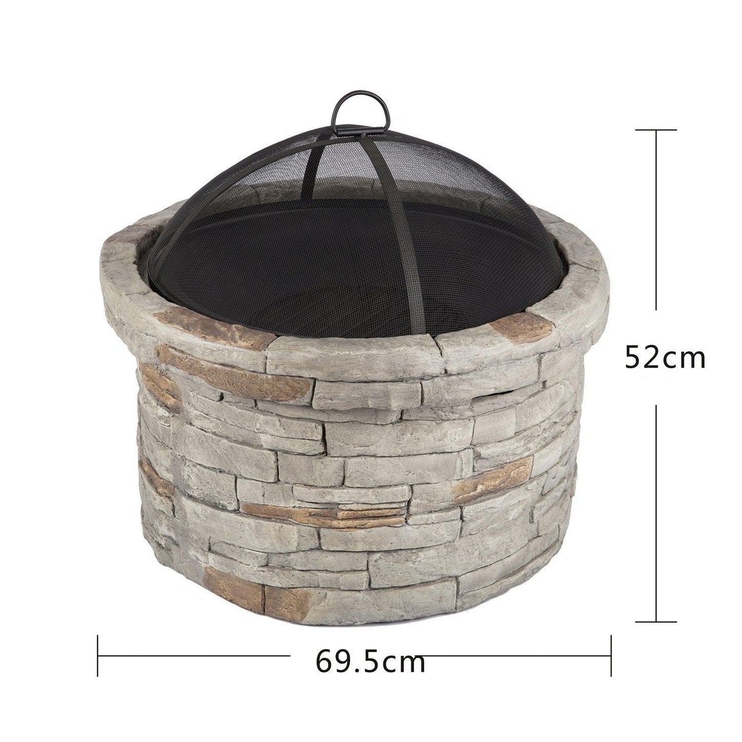 Magnesium oxide Fire Pit FredCo