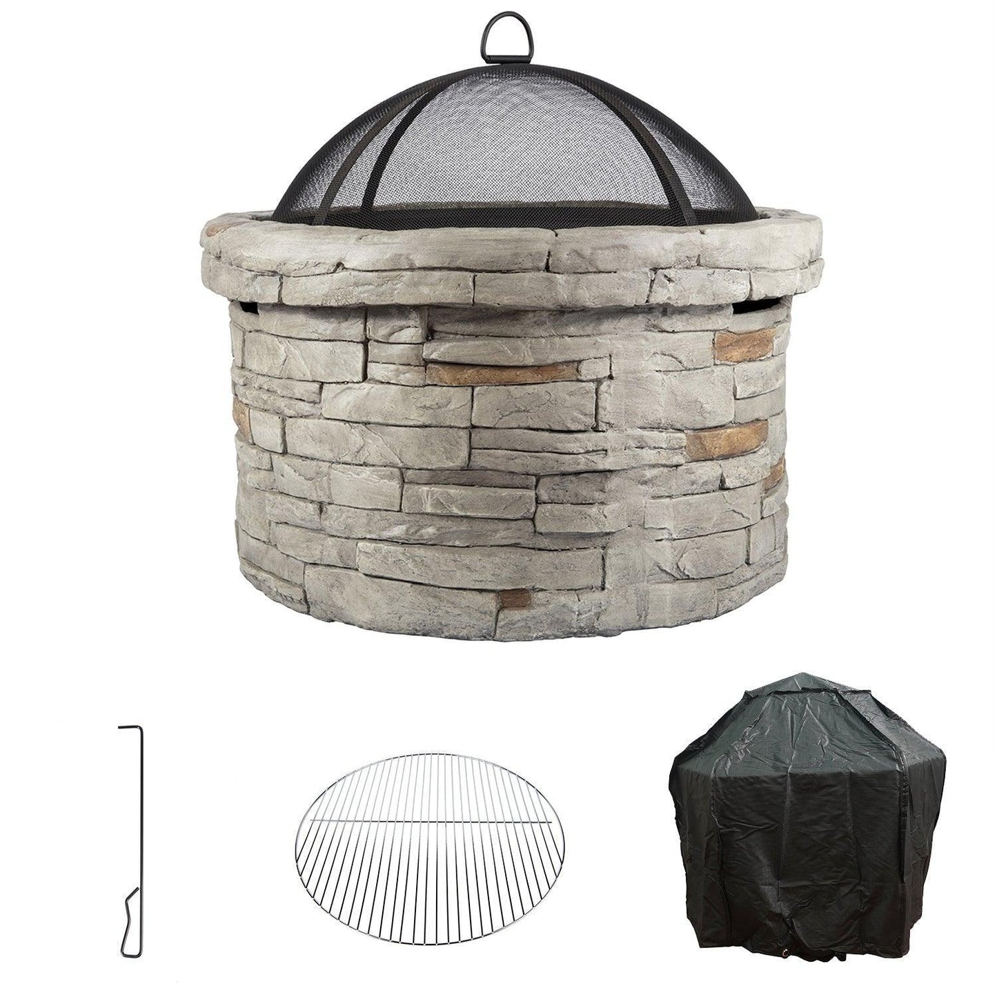 Magnesium oxide Fire Pit FredCo