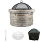 Magnesium oxide Fire Pit FredCo