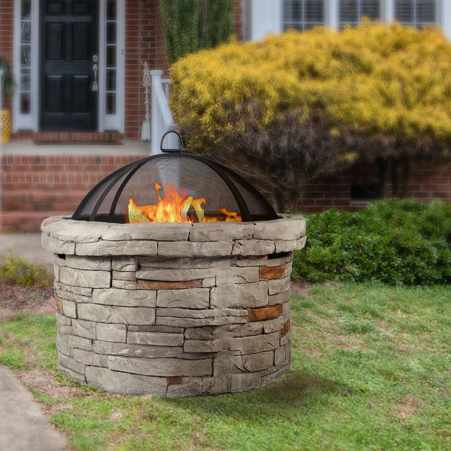 Magnesium oxide Fire Pit FredCo