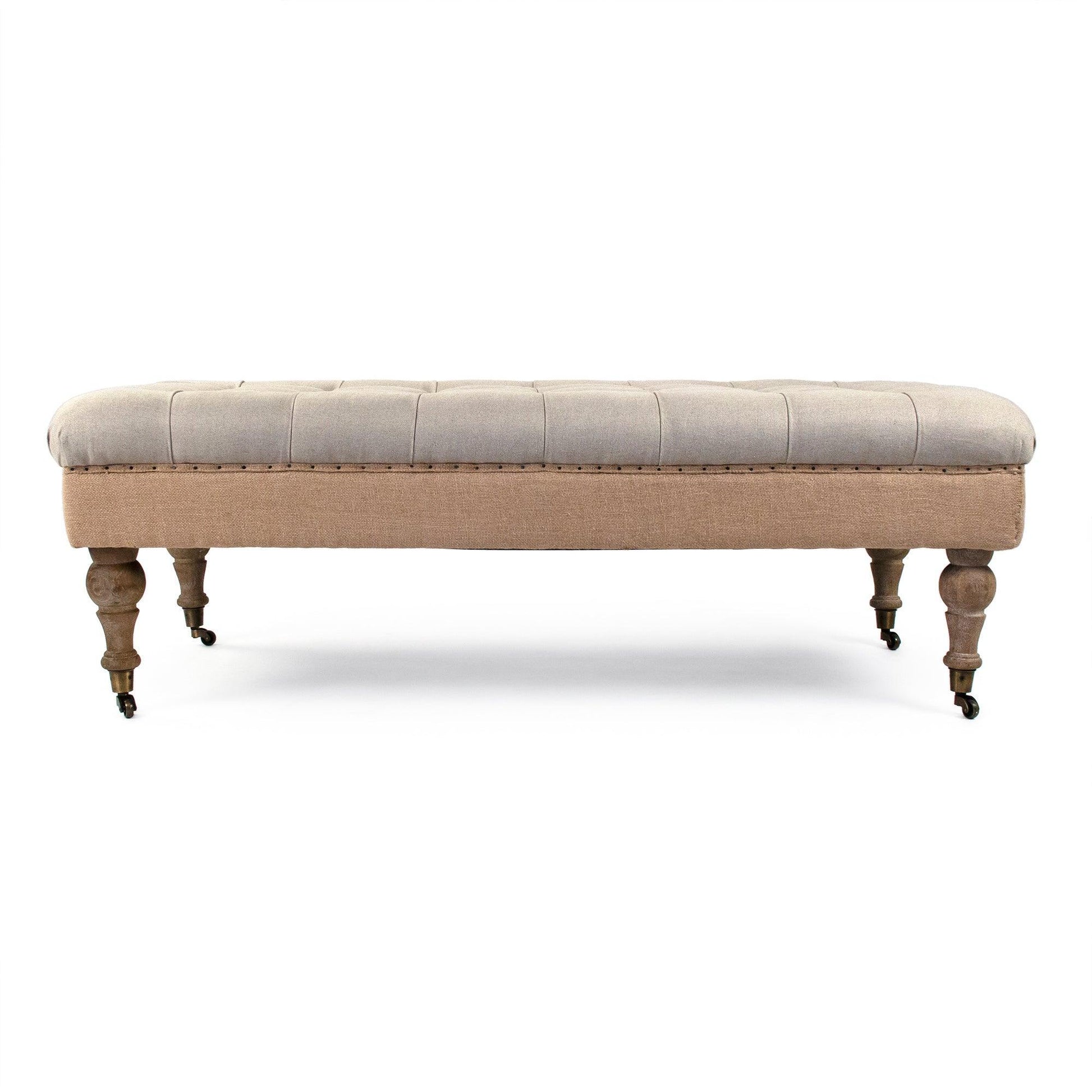 Maison Tufted Ottoman CF056-Z E272 A003/Jute REC FredCo